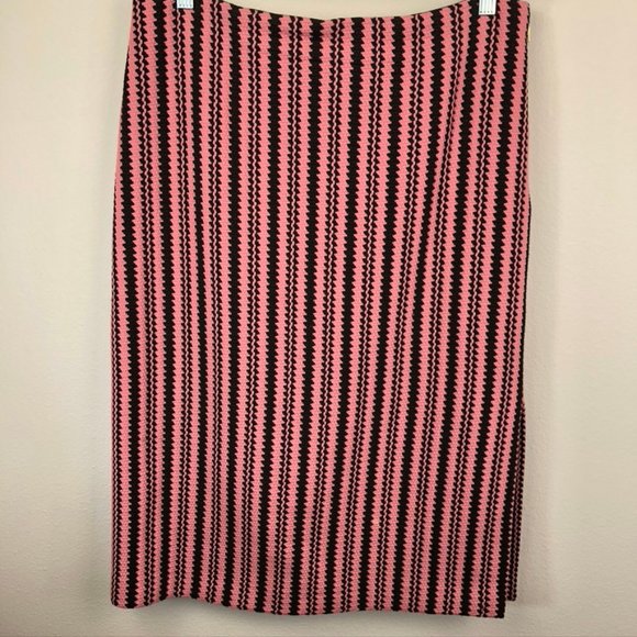 J. Crew 100% Wool Woven Herringbone Pencil Skirt - Picture 2 of 8
